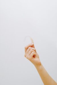 Caring for braces with inivisaligns.