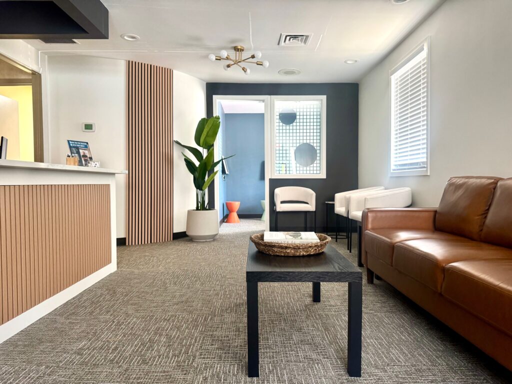 Interior of Bean Orthodontics’ Plano location, providing expert braces and orthodontic care for all ages